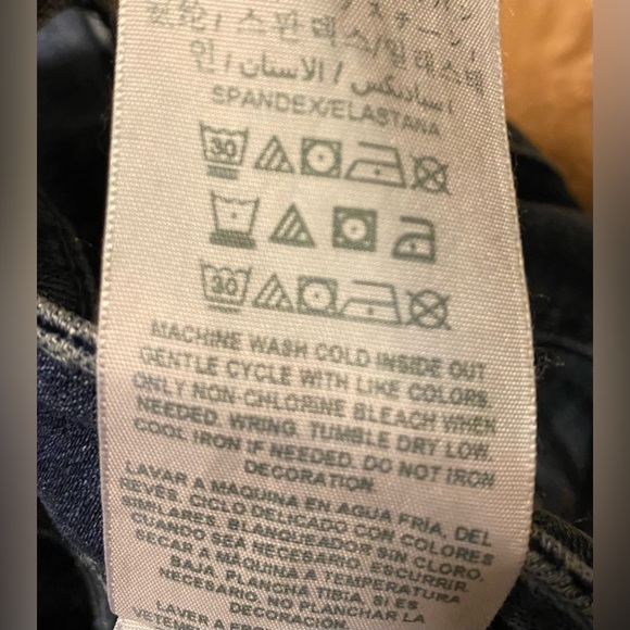 Guess Skinny Low Rise Rhinestone Jeans size 27 - Picture 5 of 8